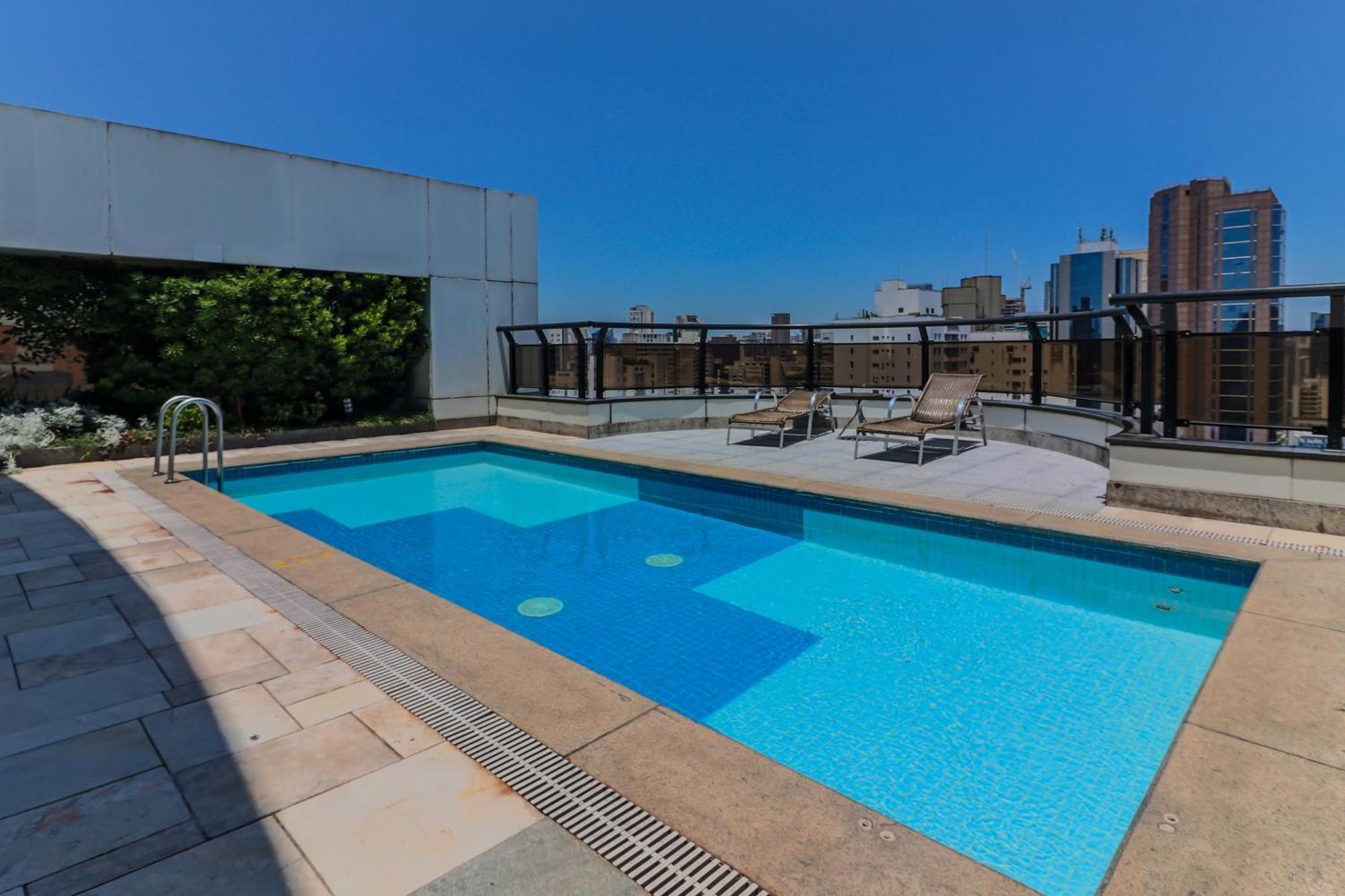 סאו פאולו Flat Particular Dentro Do Hotel Executive Transamerica Faria Lima! מראה חיצוני תמונה